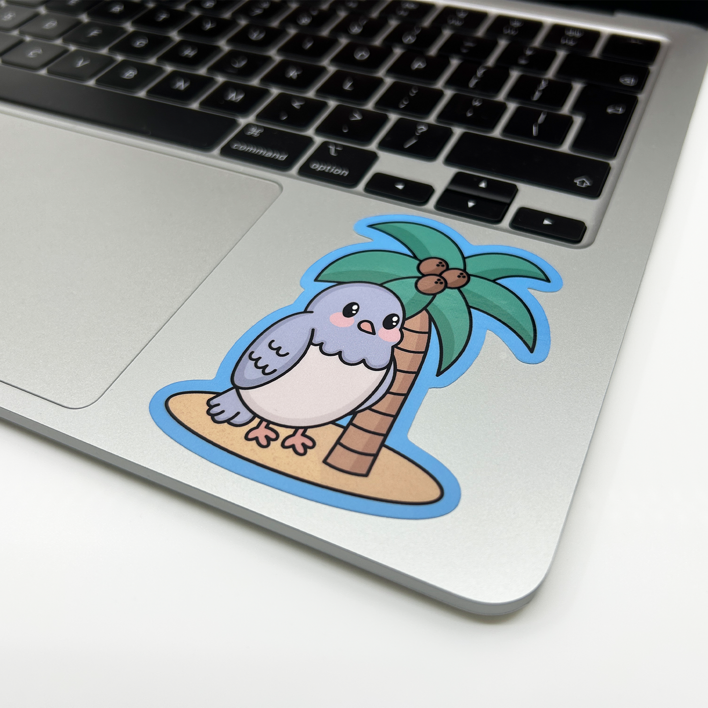 Birdie On The Island Vinyl Sticker