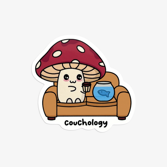 Couchology Vinyl Sticker