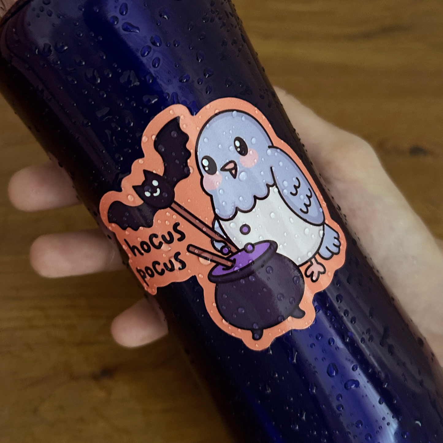 Hocus Pocus Birdie Vinyl Sticker