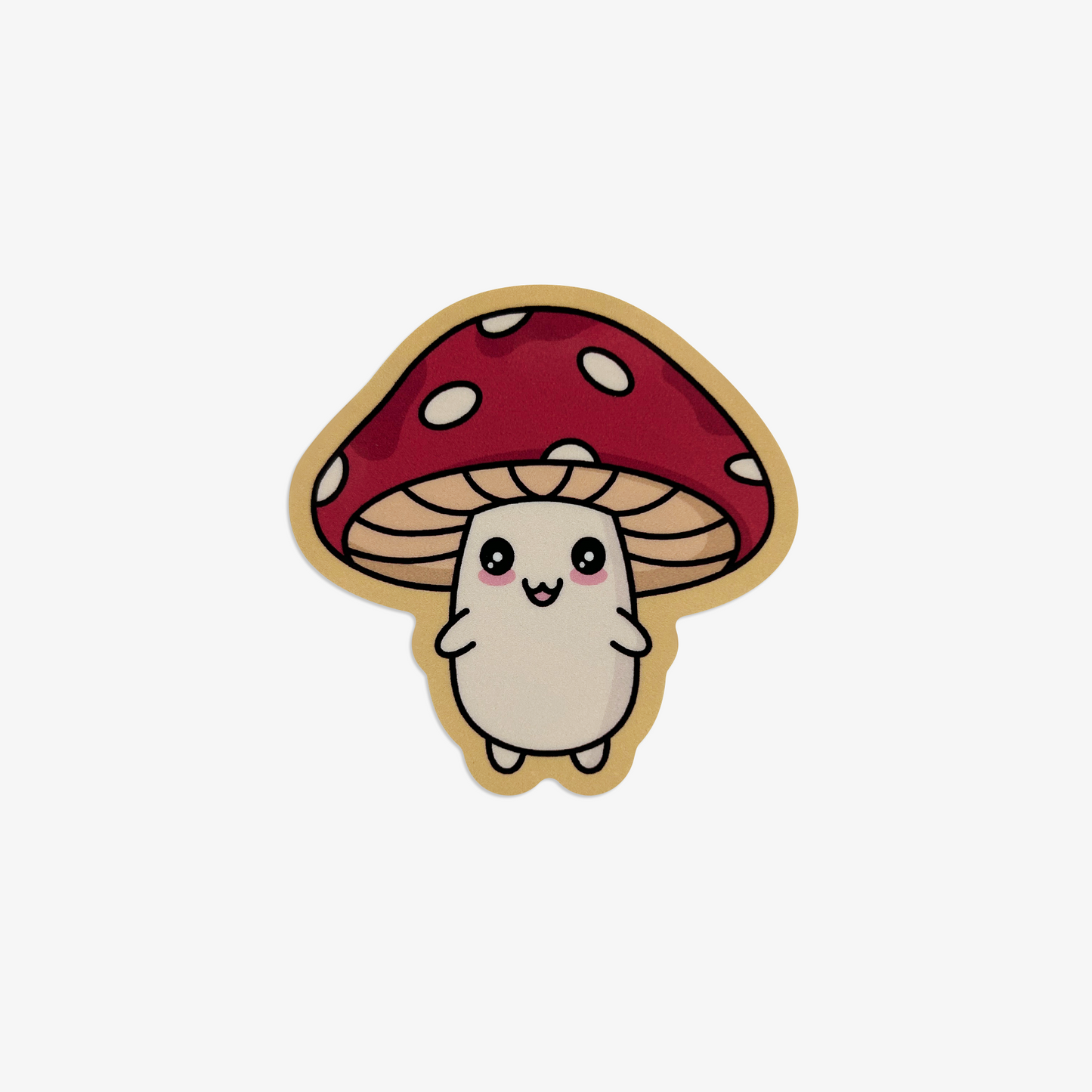 Mushroom Vinyl Sticker