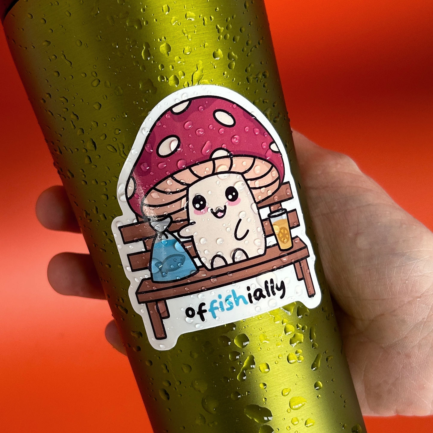 Offishially Vinyl Sticker